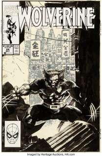 Jim Lee Wolverine #24 original art